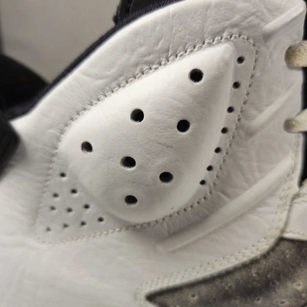 Air Jordan 6 Retro LTR Flint CI3125-100 Men's Size 12 White Concord 2018 w/ Box